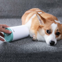 Portable Pet Paw Cleaner Cup with Soft Silicone Bristles