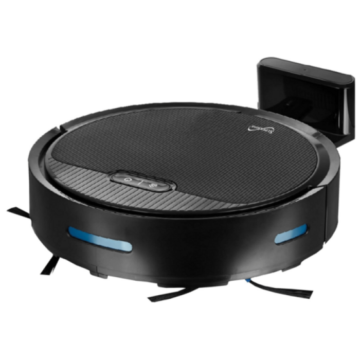 Supersonic SC-830SV Smart Robot Vacuum (Gyroscope Navigation, Alexa + App Control, 1200Pa, HEPA)