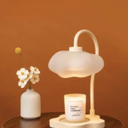 Cute Unique Cloud Candle Warmer Lamp With Timer For Large Candles